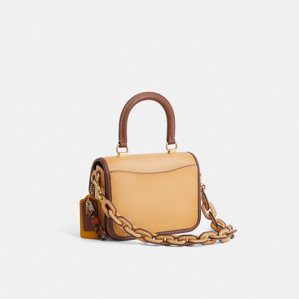 COACH®,Upcrafted Rogue Top Handle,,Angle View