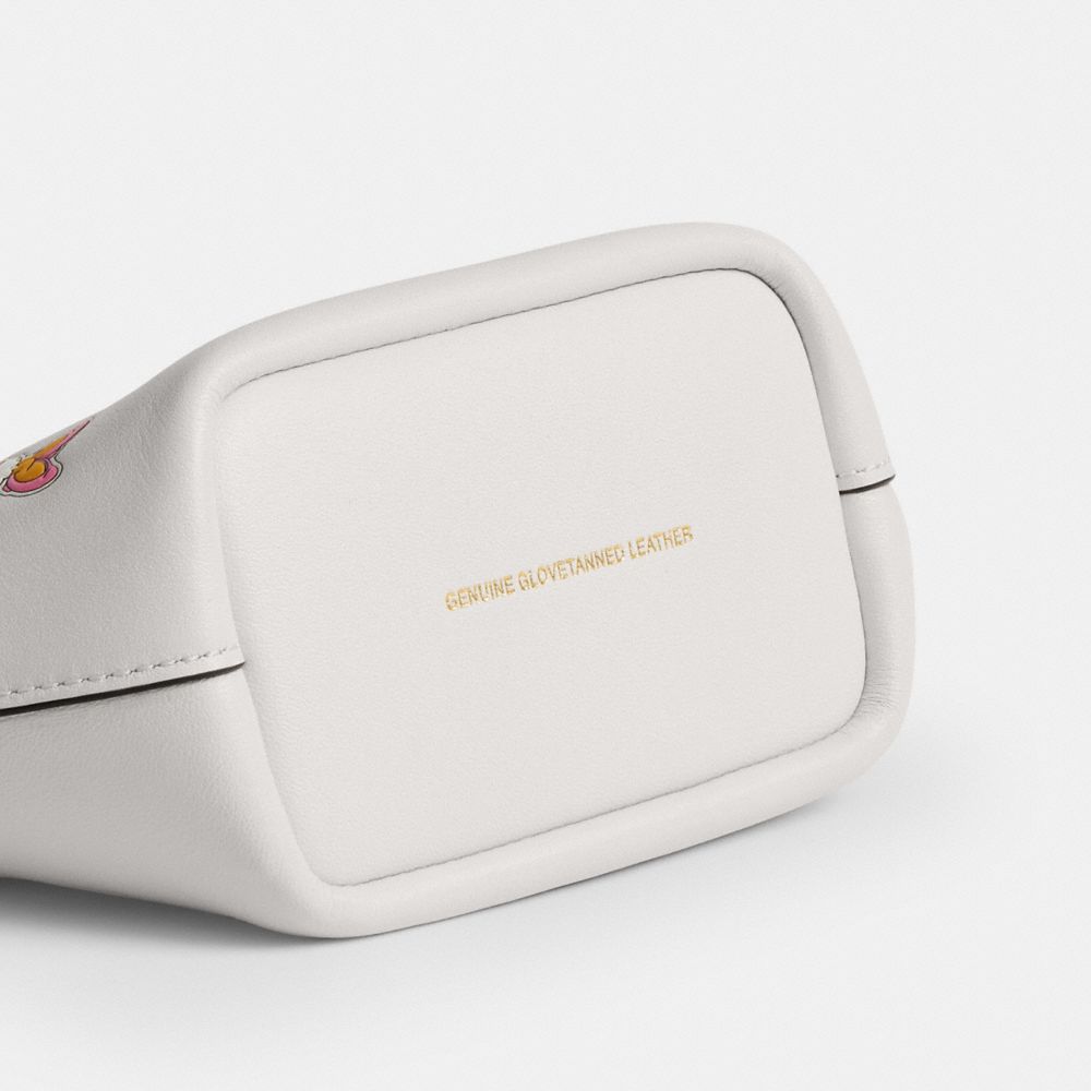 【DISNEY X COACH】キスロック フレーム バッグ 10 / ステッカー プリント 4
