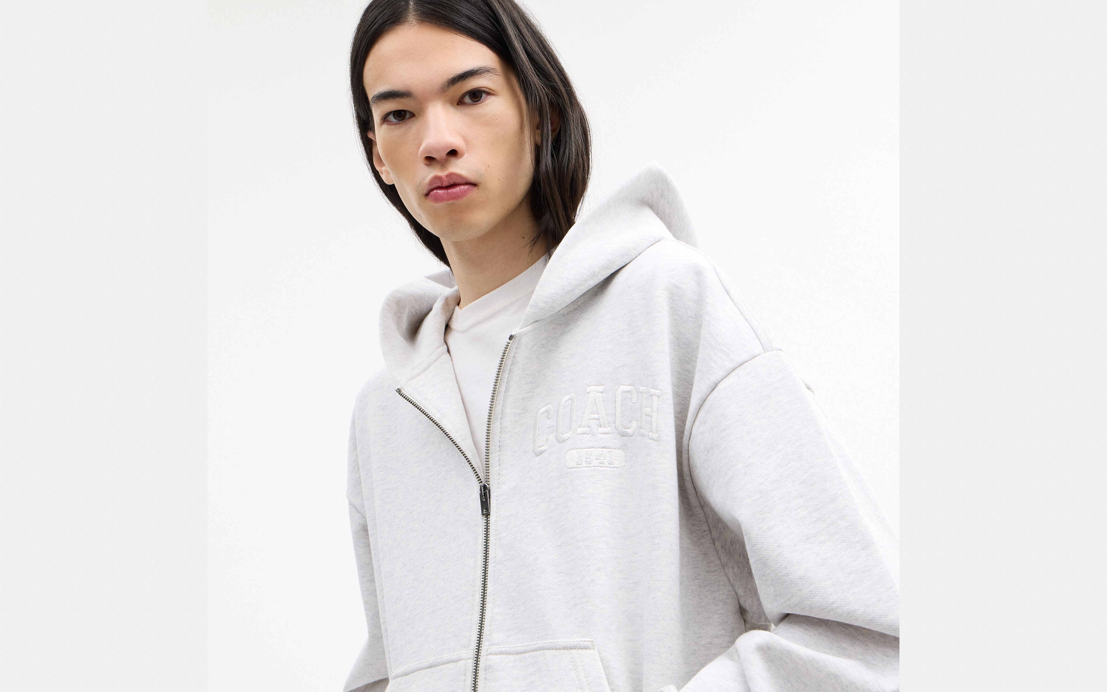Boxy Full Zip Hoodie