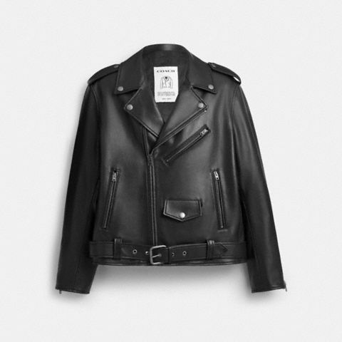 Мужские куртки Coach Lightweight Moto Jacket