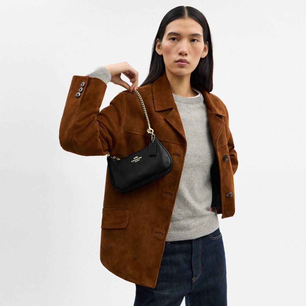 COACH®,Teri Mini Crossbody Bag With Quilting,,Detail View