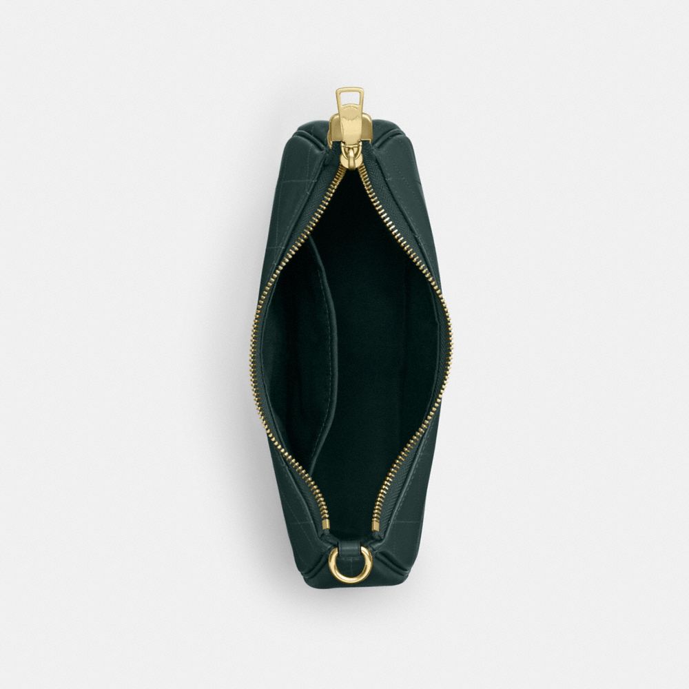 COACH®,Teri Shoulder Bag With Quilting,,Inside View,Top View