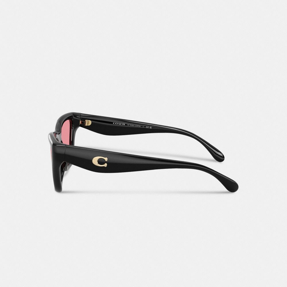 Coach C Hardware Cat Eye Sunglasses — фото 3