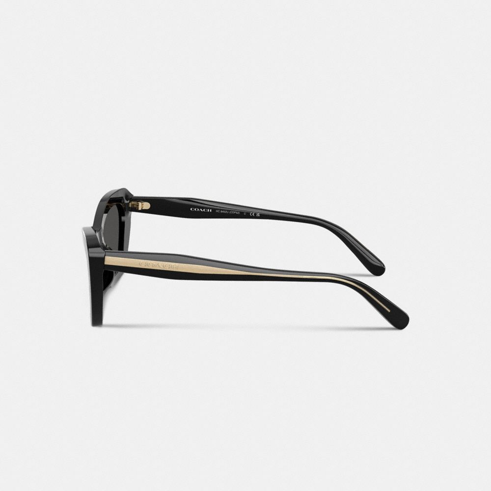 Coach Wire Cat Eye Sunglasses — фото 3