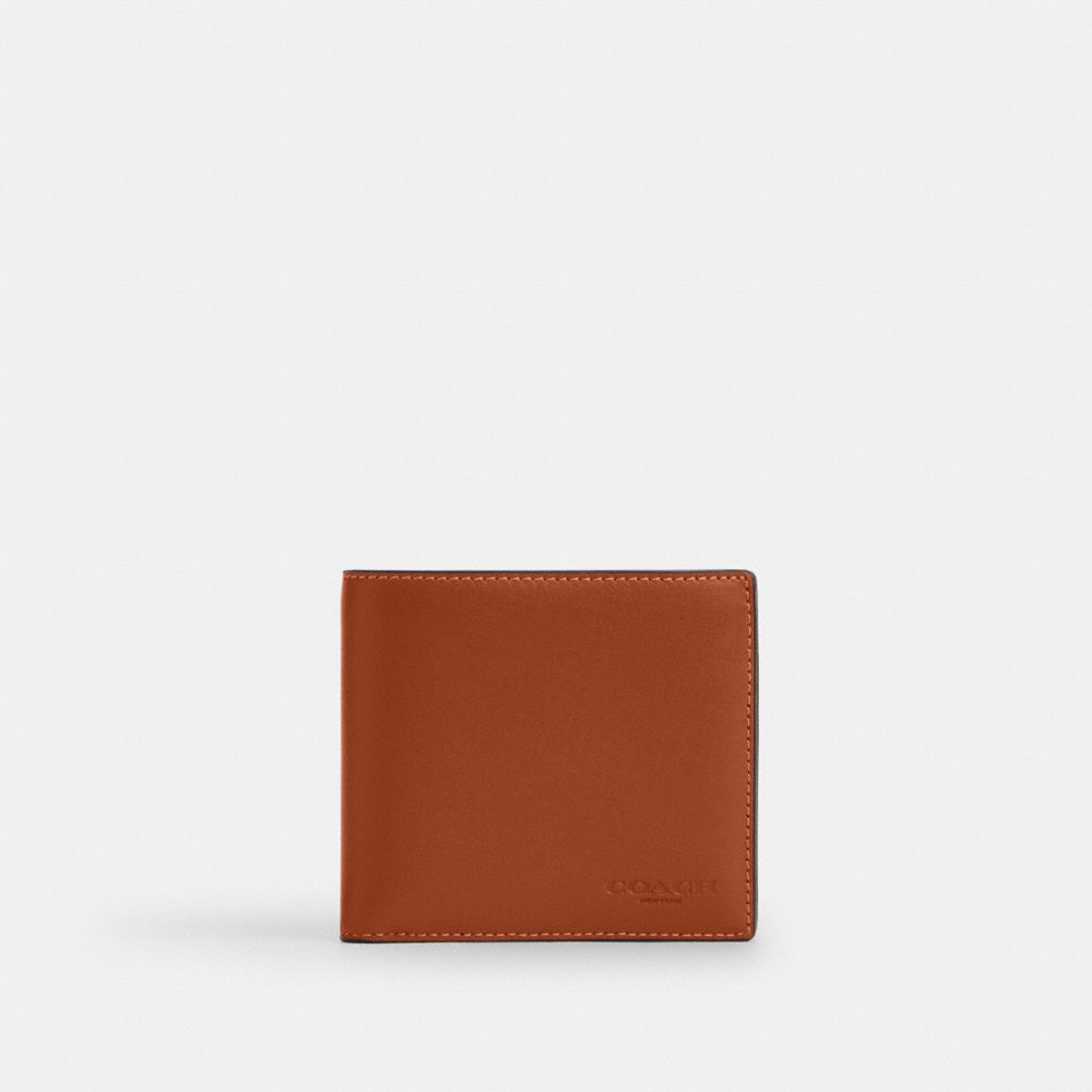 COACH®,コイン ウォレット,ミニ財布(二つ折り&三つ折り),ﾀﾝ