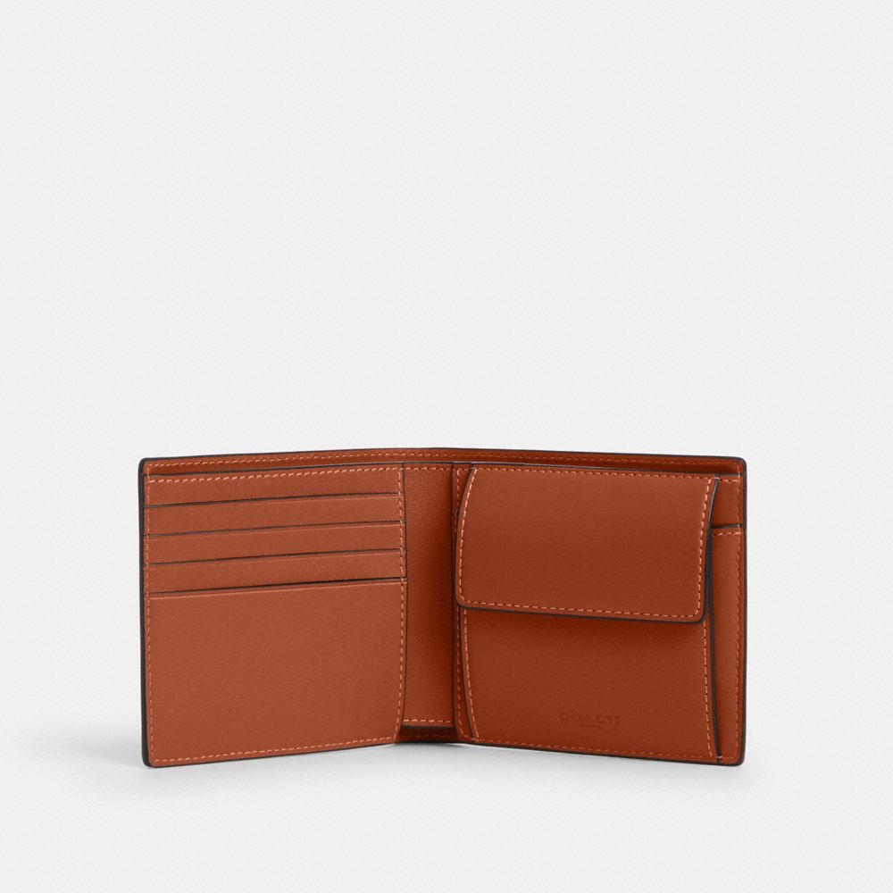 COACH®,コイン ウォレット,ミニ財布(二つ折り&三つ折り),ﾀﾝ