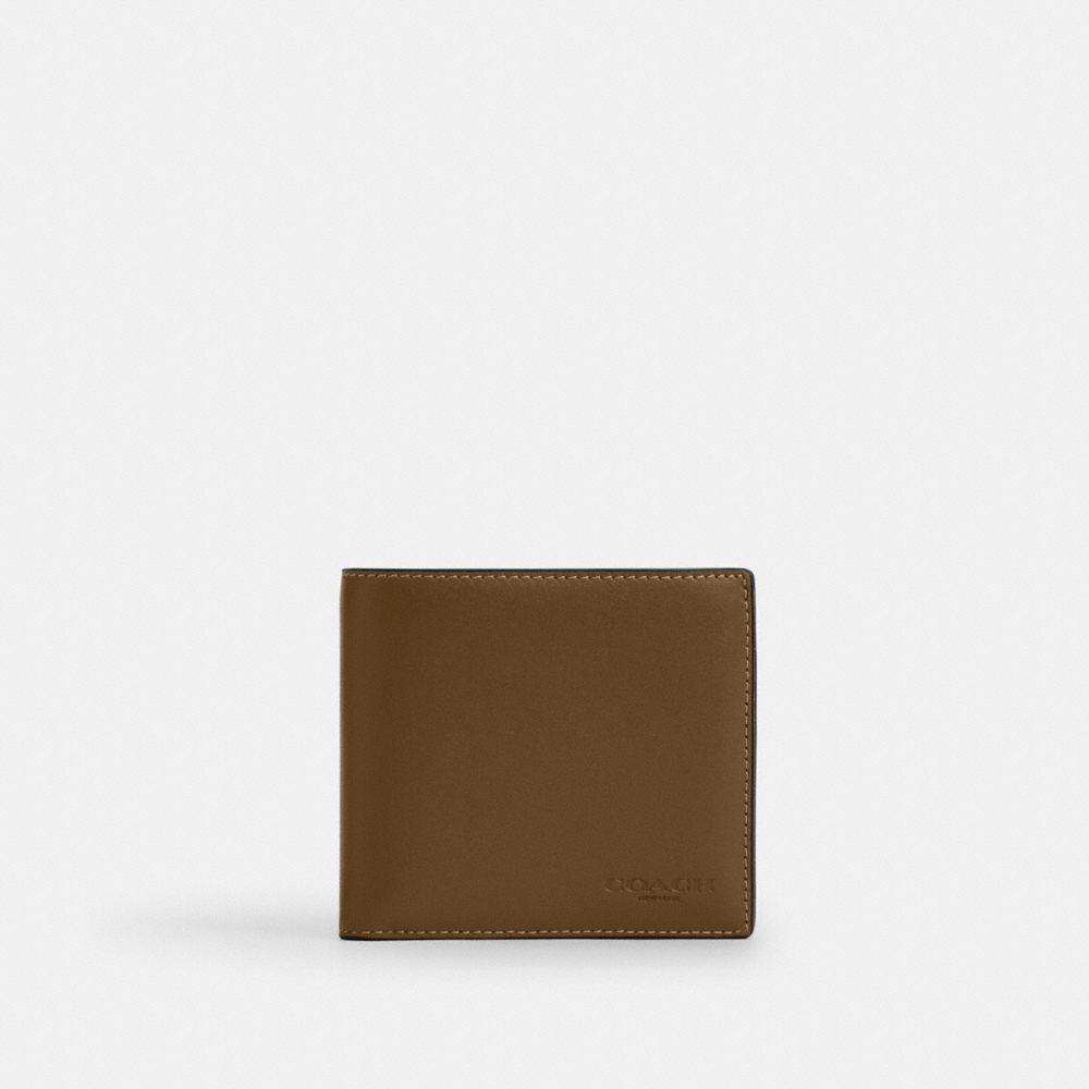 COACH®,コイン ウォレット,ミニ財布(二つ折り&三つ折り),ｸﾞﾘｰﾝ