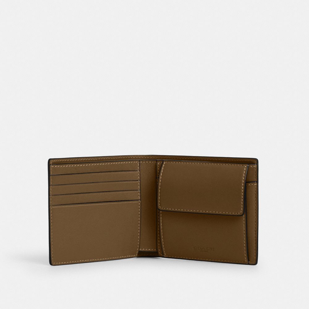 COACH®,コイン ウォレット,ミニ財布(二つ折り&三つ折り),ｸﾞﾘｰﾝ