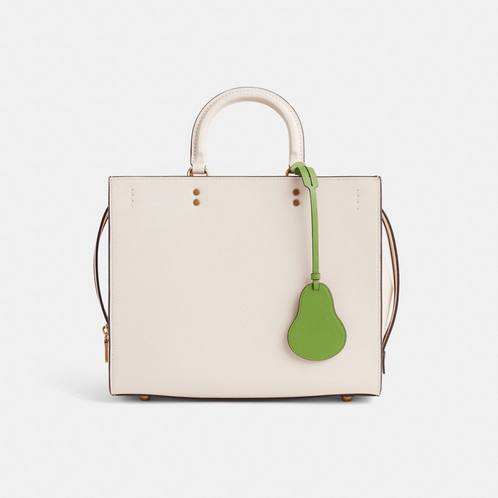 Remade Pear Bag Charm