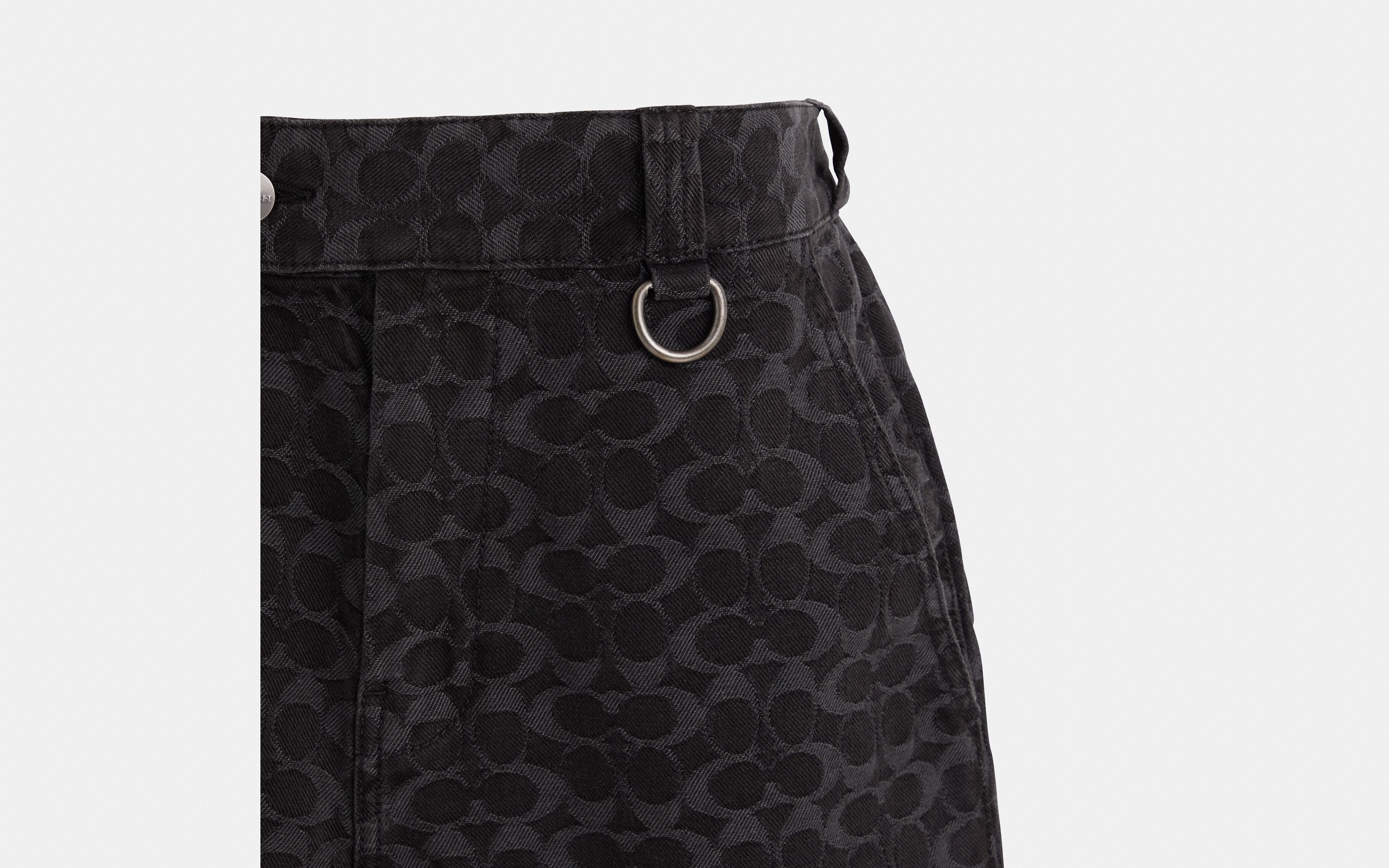Restored Signature Denim Shorts