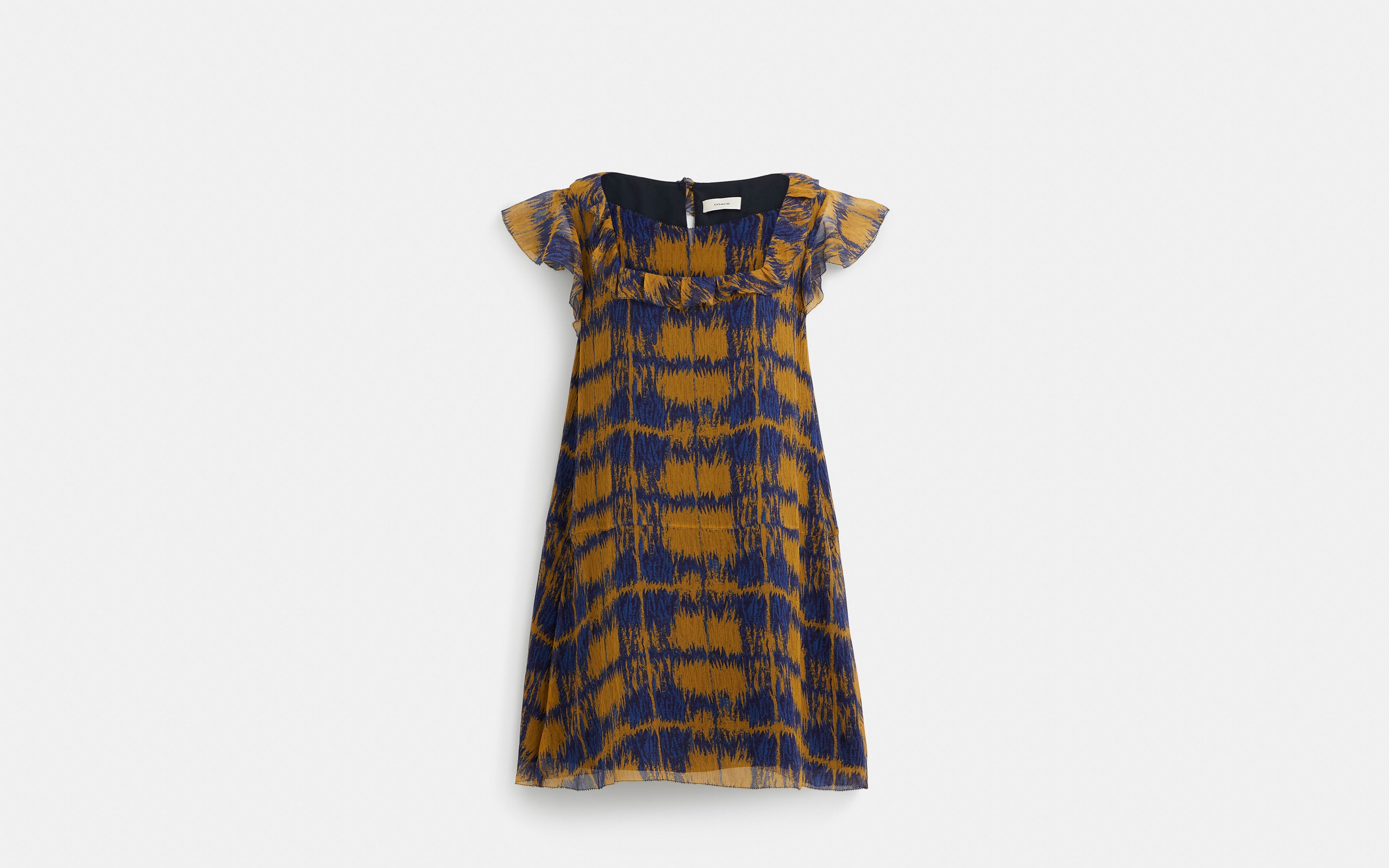 Restored Plaid Mini Dress