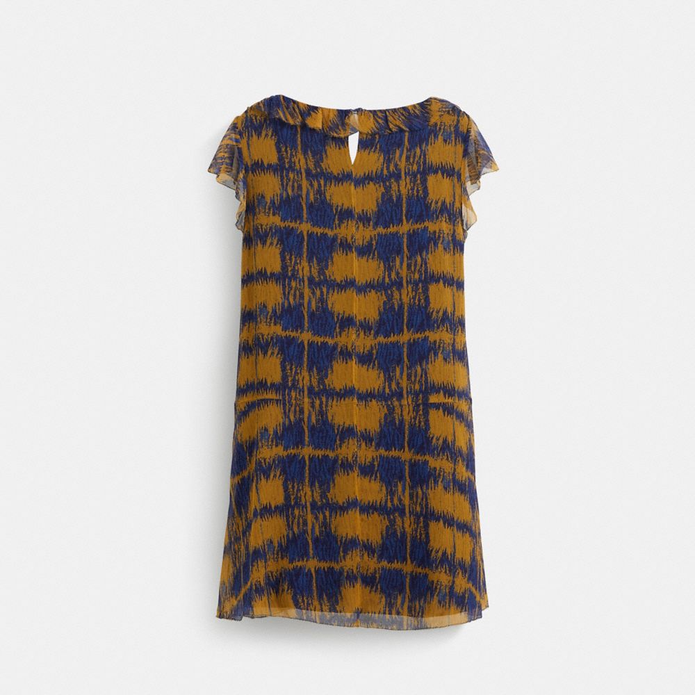 Coach Restored Plaid Mini Dress