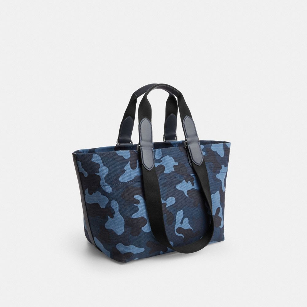 COACH®,Small Tour Tote Bag With Camo Print,Multi Color,Angle View
