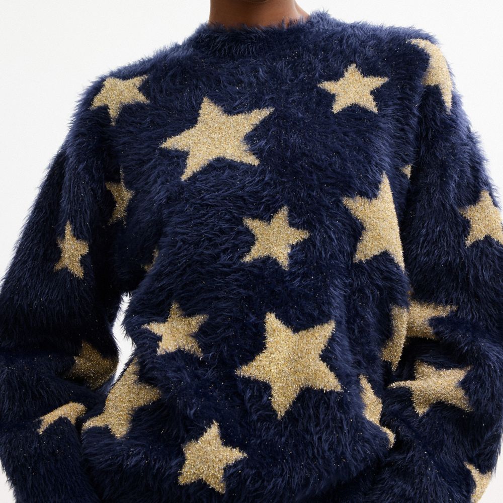 Star Crewneck Sweater