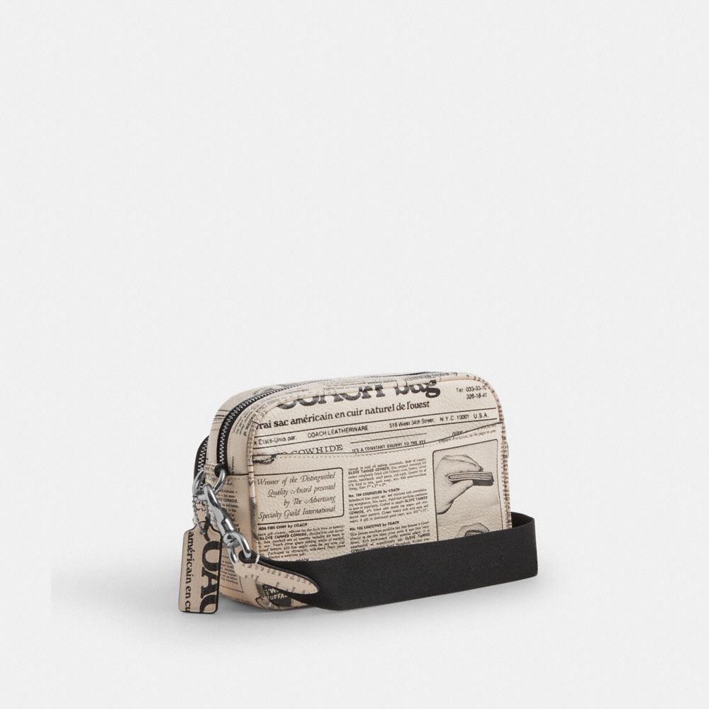 COACH®,Argent/Craie Multi,Angle View