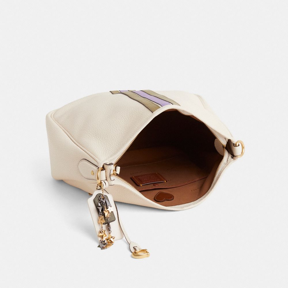 COACH®,Upcrafted Cary Shoulder Bag,,Inside View,Top View