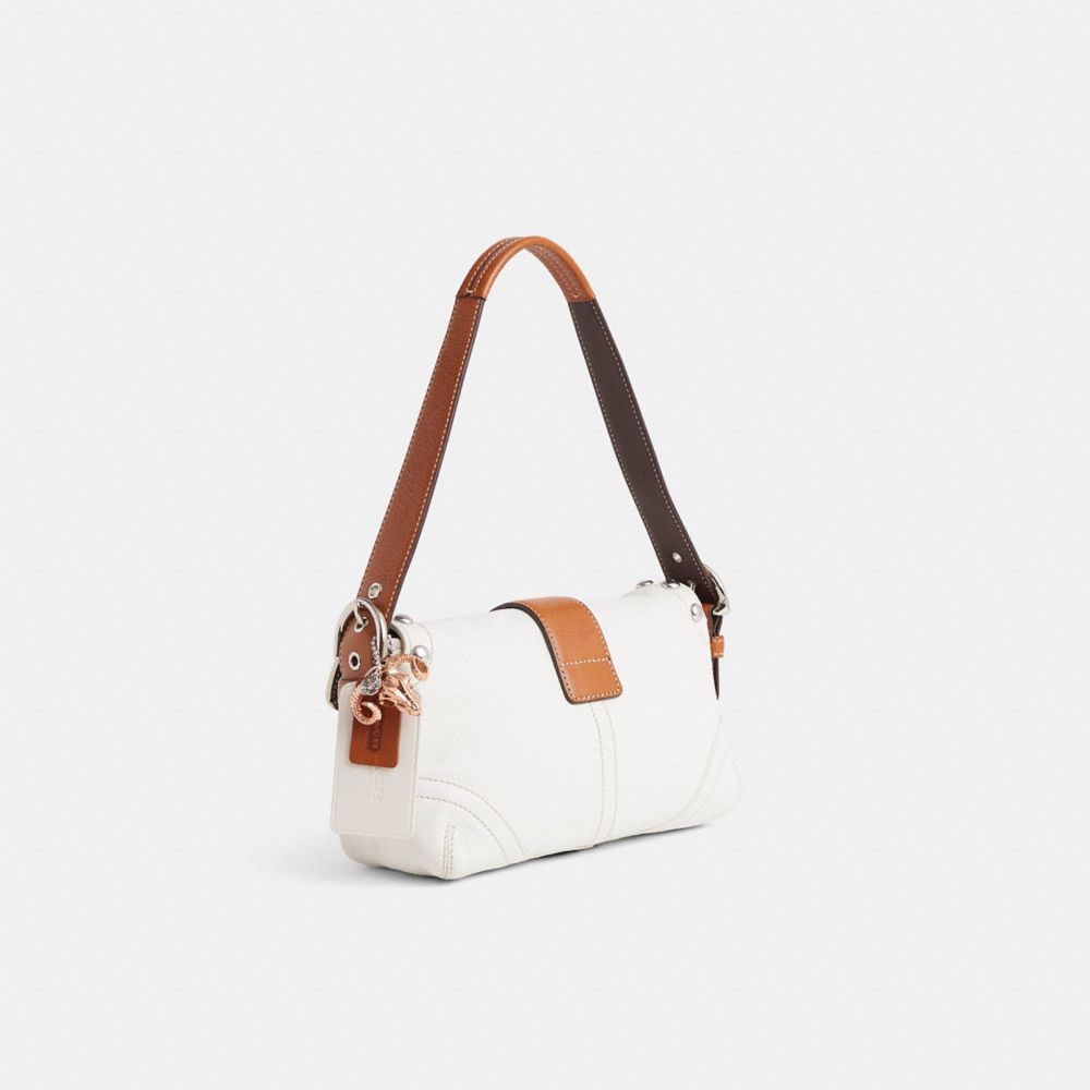 COACH®,Upcrafted Vintage Soho Small Pocket Flap Bag,,Angle View