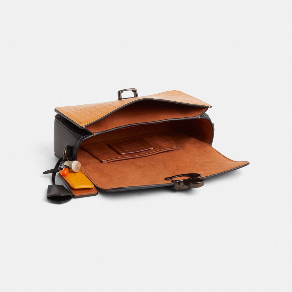 COACH®,Upcrafted Studio Bag 20,,Inside View,Top View