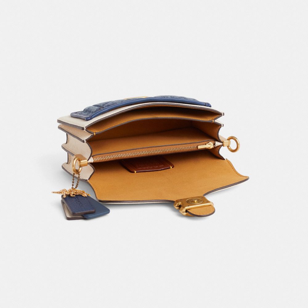 COACH®,Upcrafted Tabby Shoulder Bag 20,,Inside View,Top View