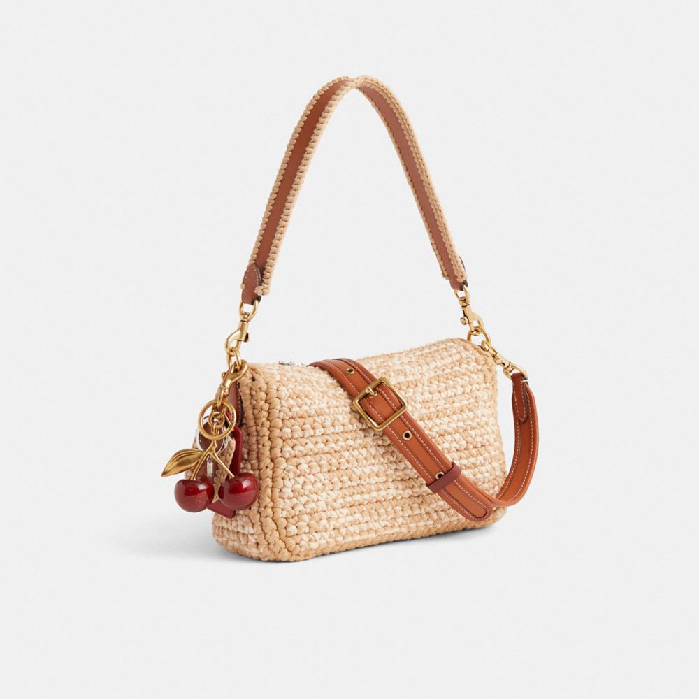 COACH®,Upcrafted Soft Tabby Shoulder Bag,,Angle View
