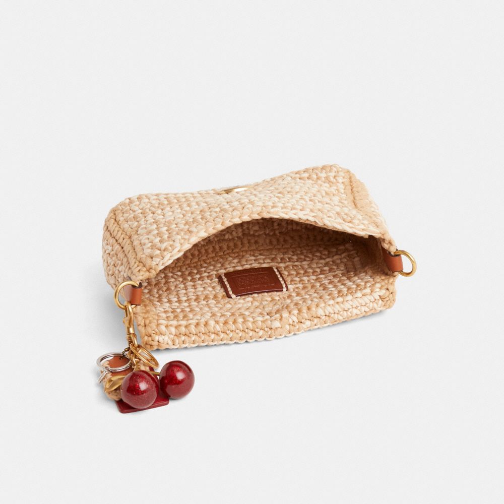 COACH®,Upcrafted Soft Tabby Shoulder Bag,,Inside View,Top View