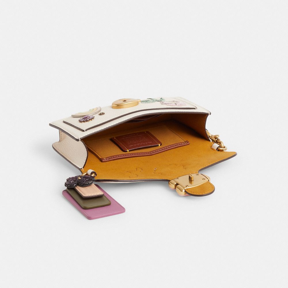 COACH®,Upcrafted Tabby Wristlet,,Inside View,Top View