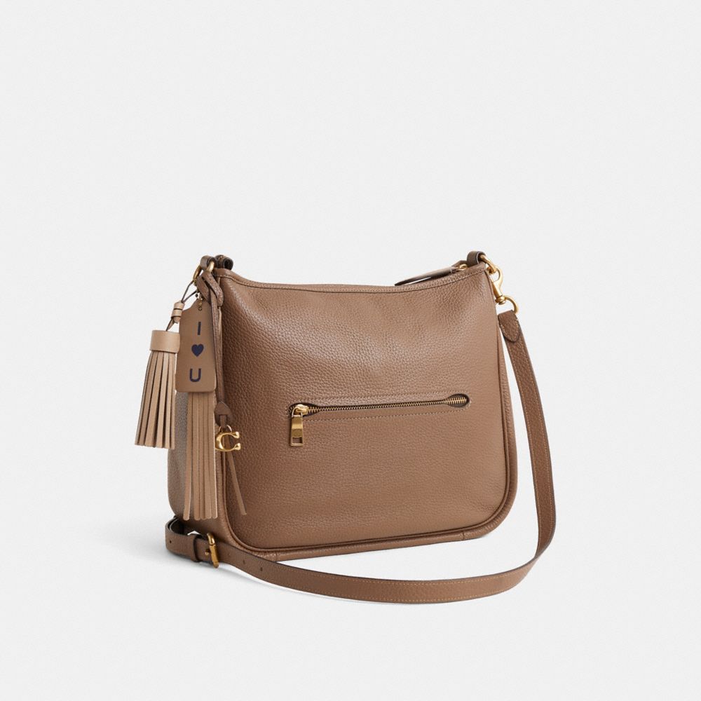 COACH®,Upcrafted Cary Shoulder Bag,,Angle View