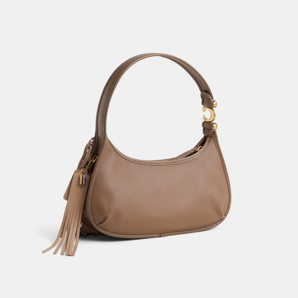 COACH®,Upcrafted Eve Shoulder Bag,,Angle View