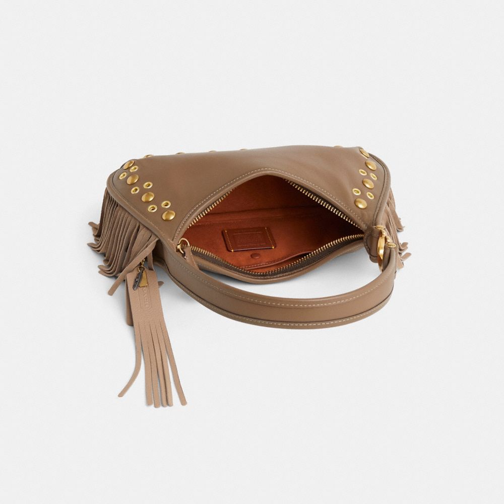 COACH®,Upcrafted Eve Shoulder Bag,,Inside View,Top View