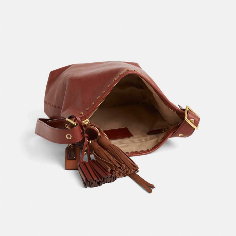 COACH®,Laiton/Cognac,Inside View,Top View