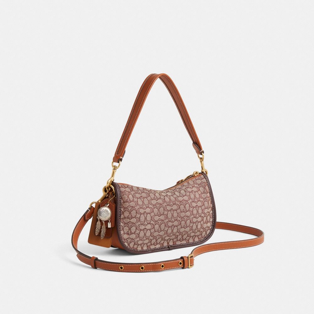 COACH®,Upcrafted Swinger,,Angle View