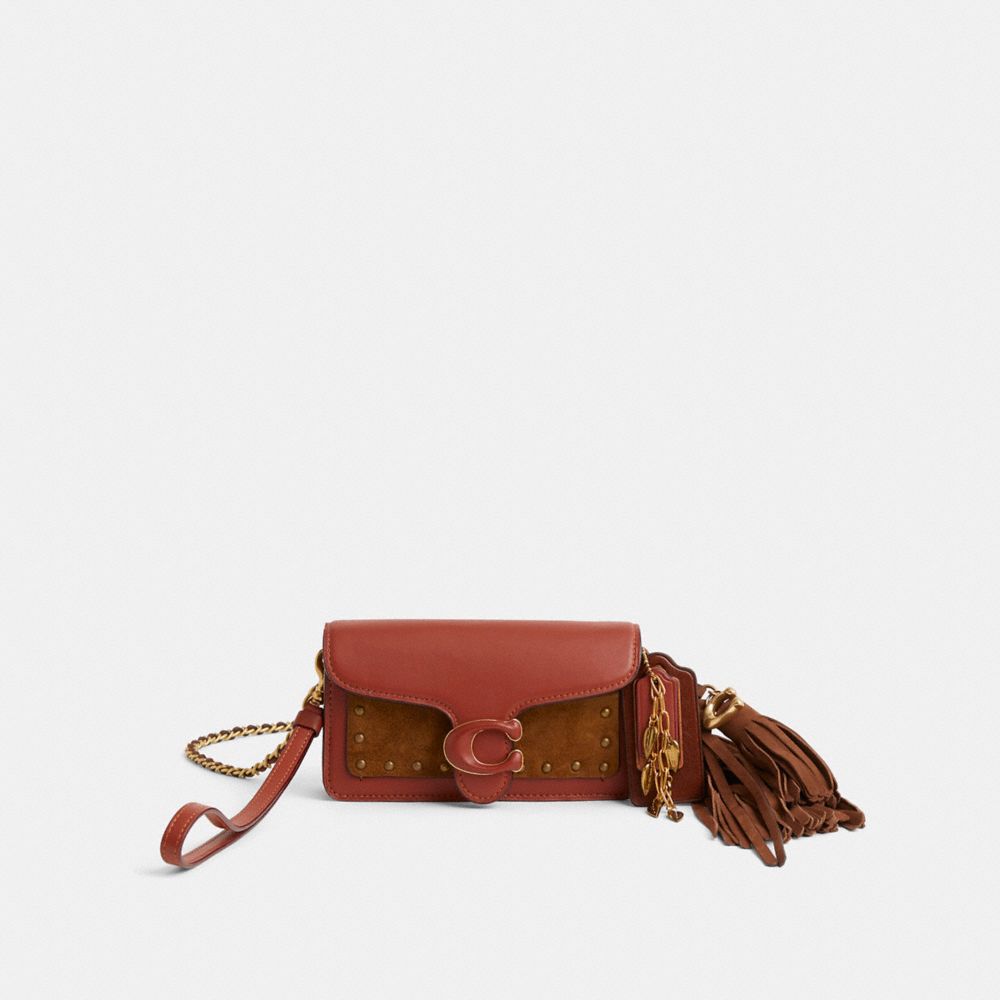 Coach Upcrafted Tabby Wristlet In Multi