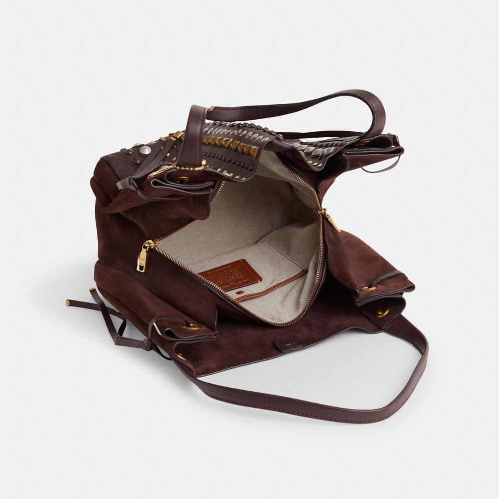 COACH®,Upcrafted Harmony Hobo,,Inside View,Top View