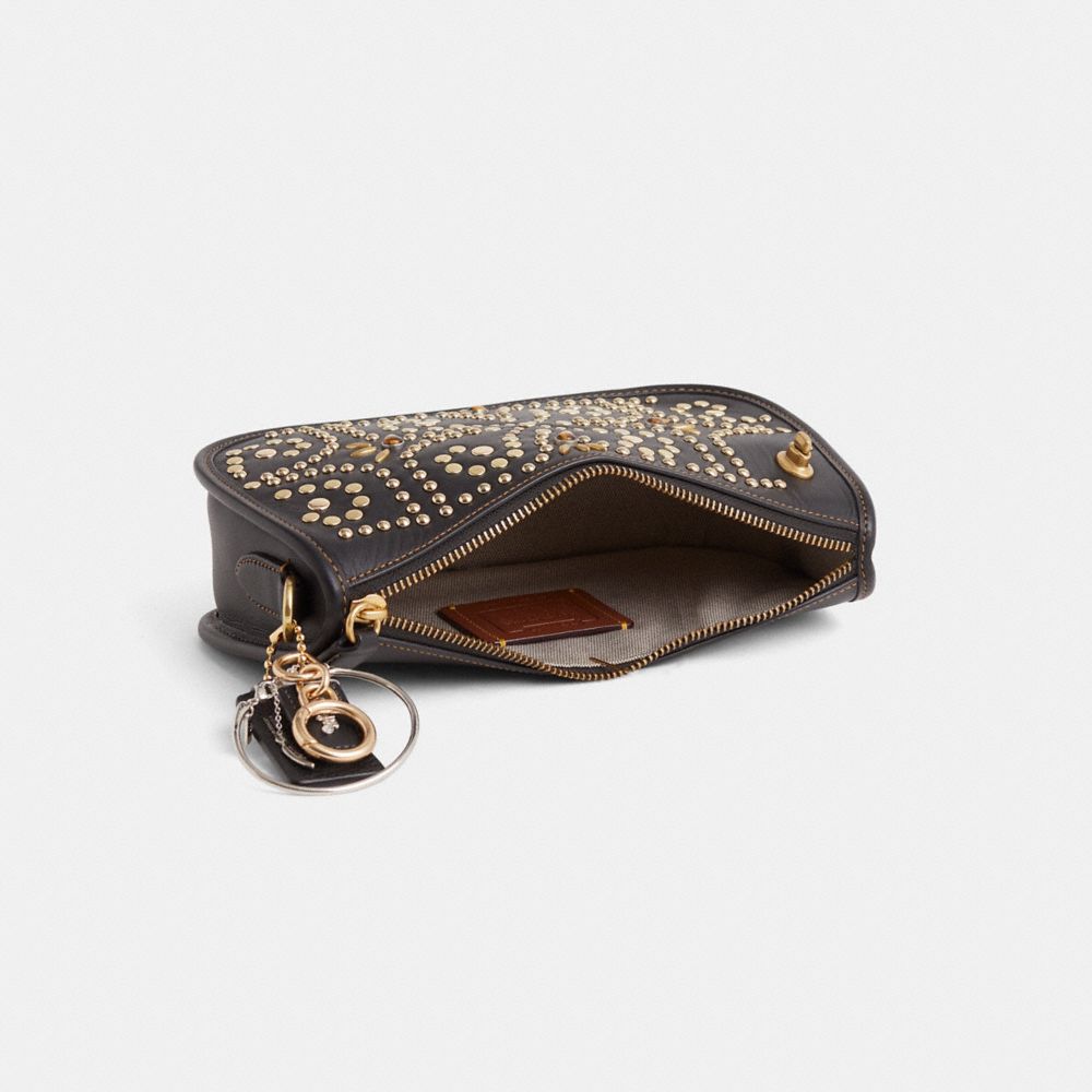 COACH®,Upcrafted Swinger Bag,,Inside View,Top View