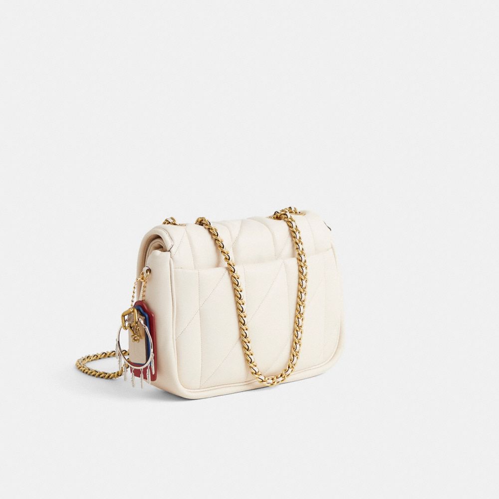 COACH®,Upcrafted Pillow Madison Shoulder Bag,,Angle View