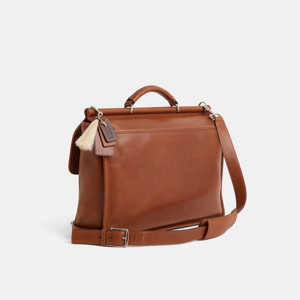 COACH®,Upcrafted Vintage Coach Barclay Brief,,Angle View