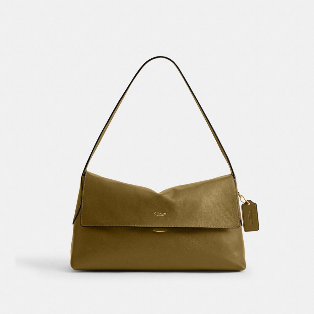 COACH®,チェルシー ショルダー バッグ 36,ショルダーバッグ,ﾌﾞﾗｽ/ﾐｭｰﾃｯﾄﾞ ｵﾘｰﾌﾞ