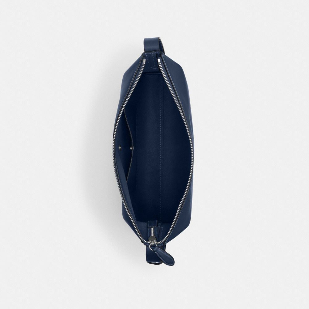 COACH®,Mott Messenger Bag 38,Leather,Crossbody,Adjustable,Casual,,Inside View,Top View