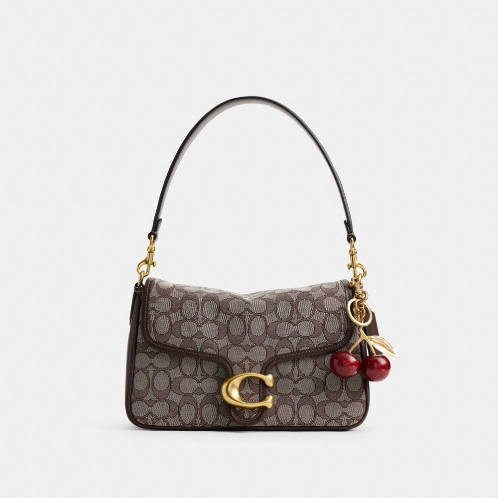 Soft Tabby Shoulder Bag In Signature Jacquard