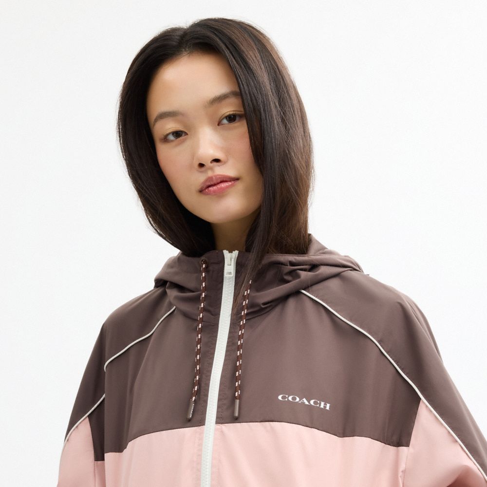 Hooded Windbreaker
