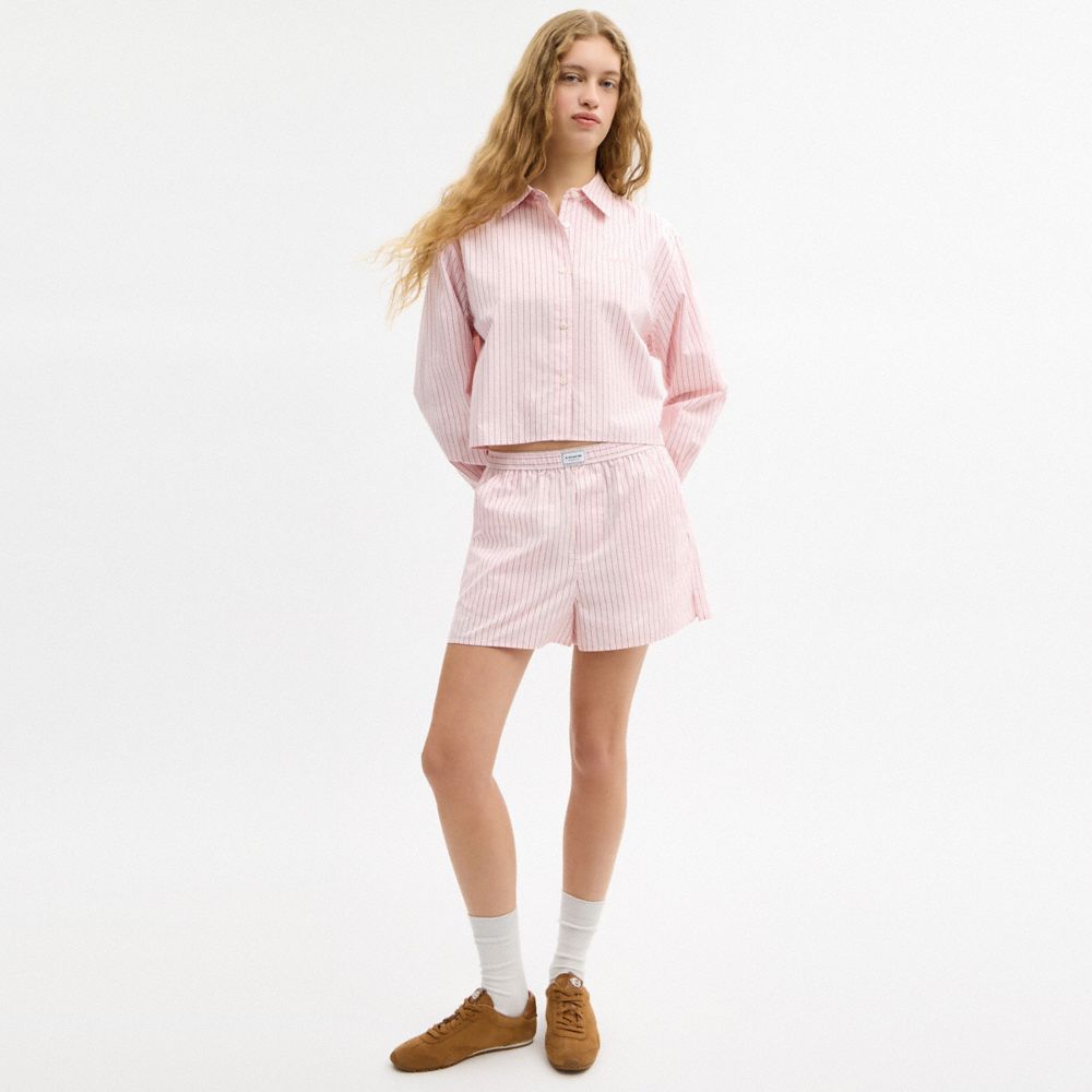 COACH®,Cotton Button Down,,Scale View