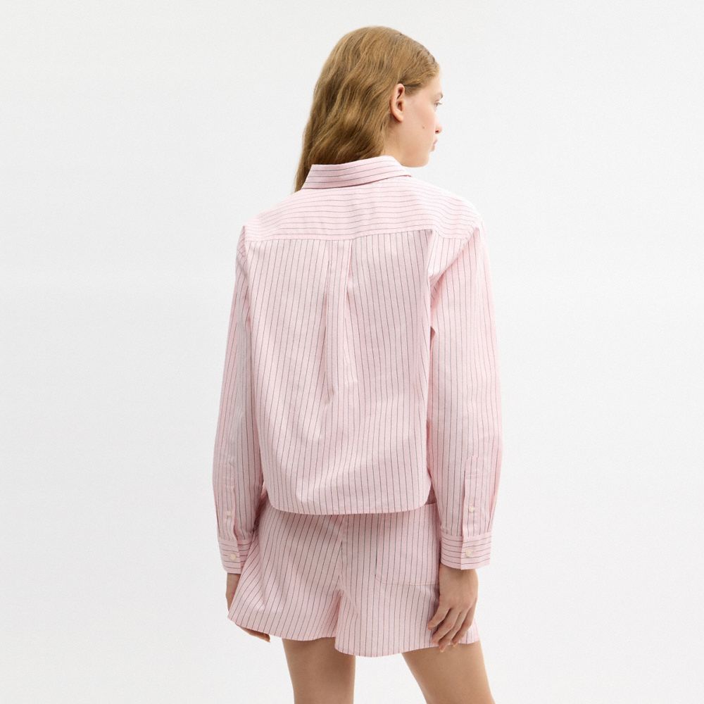 COACH®,Cotton Button Down,,Scale View