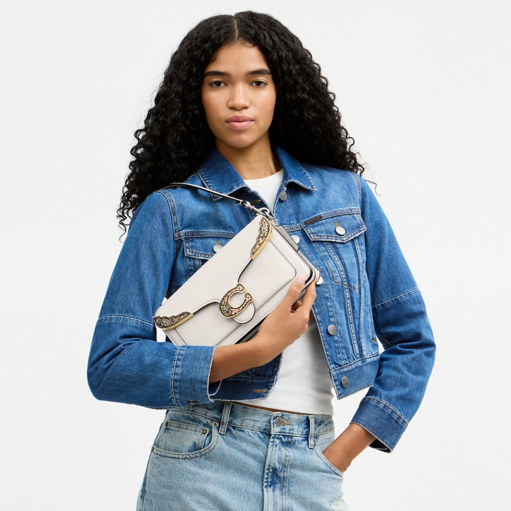 Женские сумки Coach Tabby Shoulder Bag 26 With American Craft Buckle — фото 9