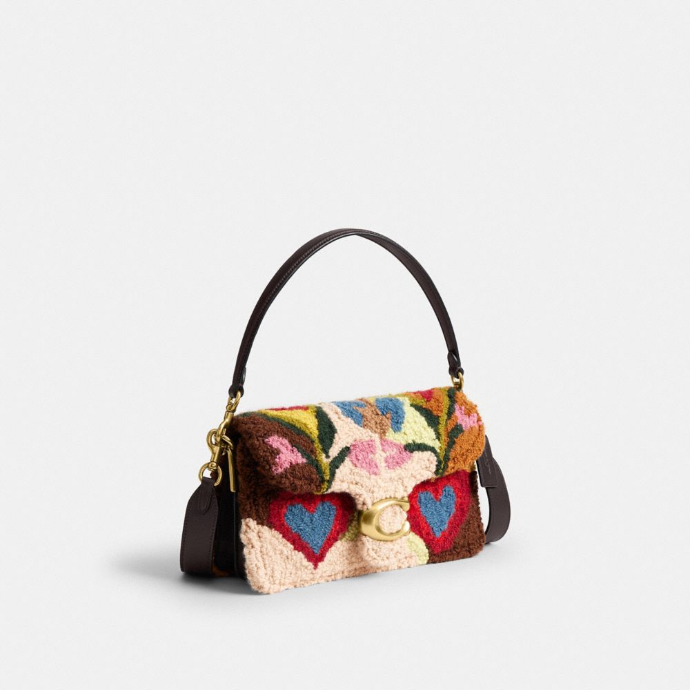 Женские сумки Coach Tabby Shoulder Bag 26 With American Craft Tuft — фото 2