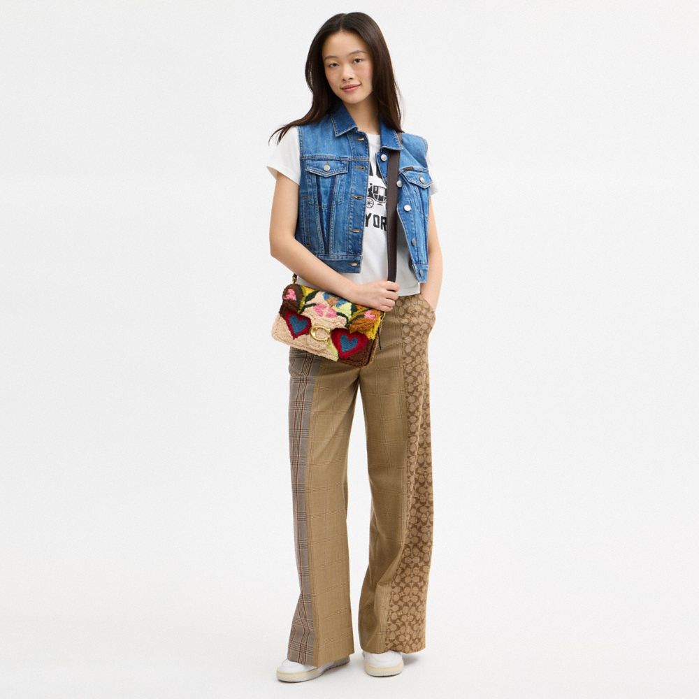 Женские сумки Coach Tabby Shoulder Bag 26 With American Craft Tuft — фото 8