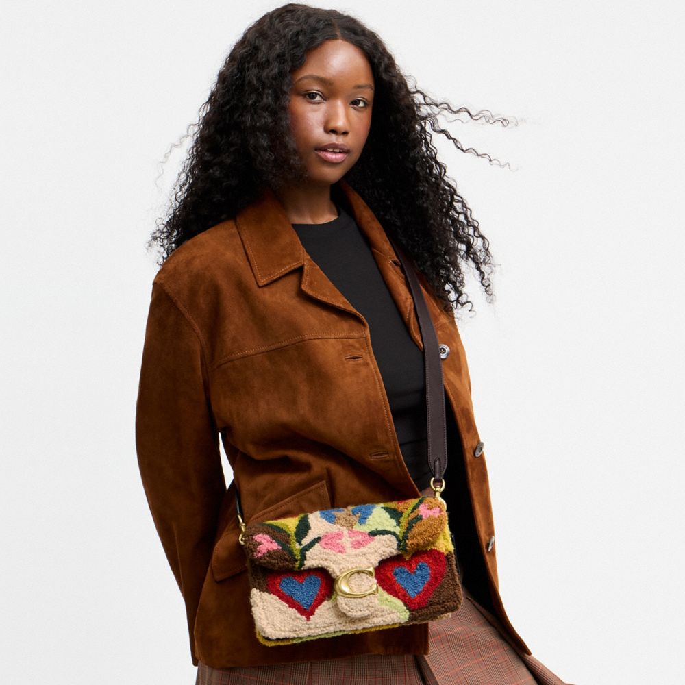 Женские сумки Coach Tabby Shoulder Bag 26 With American Craft Tuft — фото 9