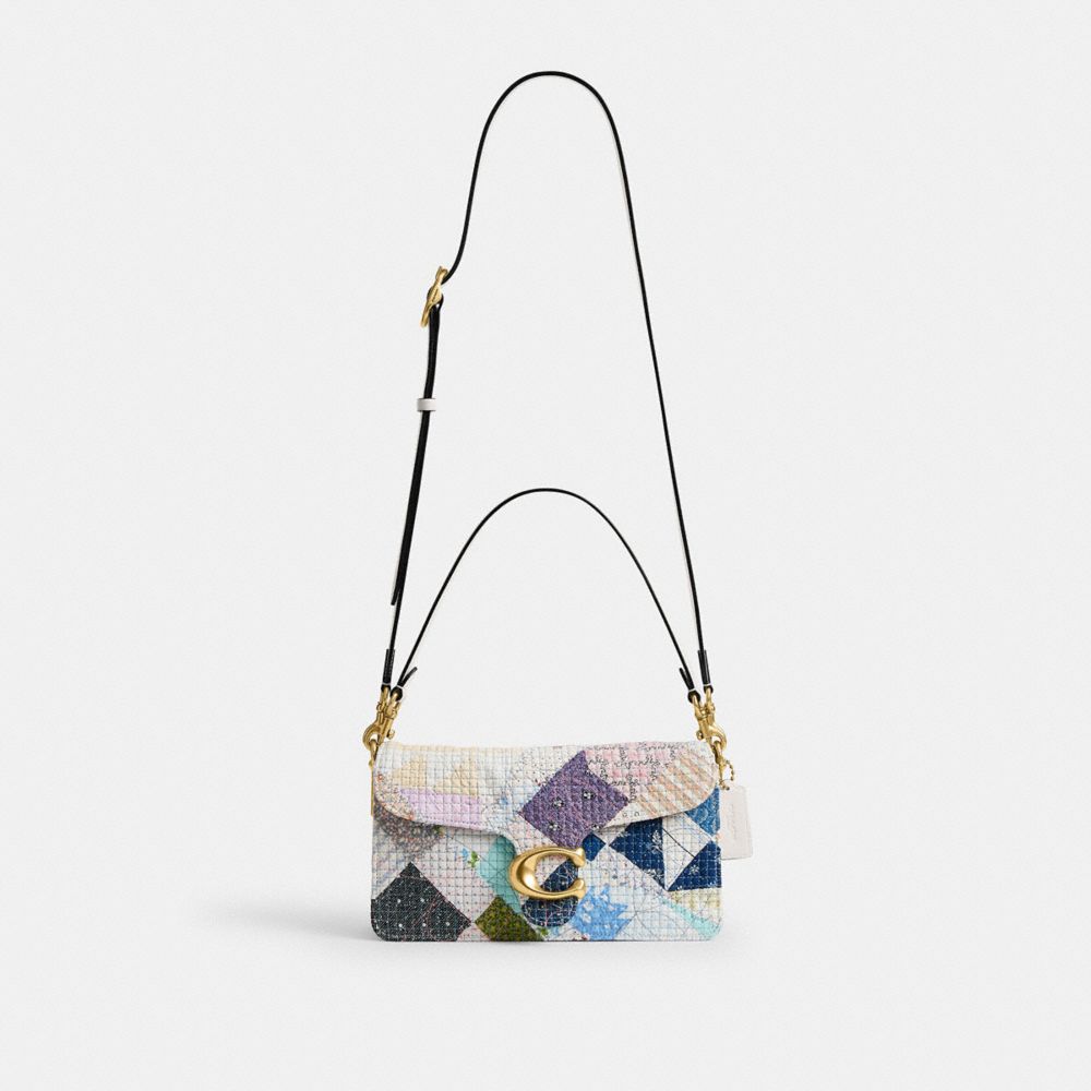 Женские сумки Coach Tabby Shoulder Bag 26 With American Craft Quilting — фото 7