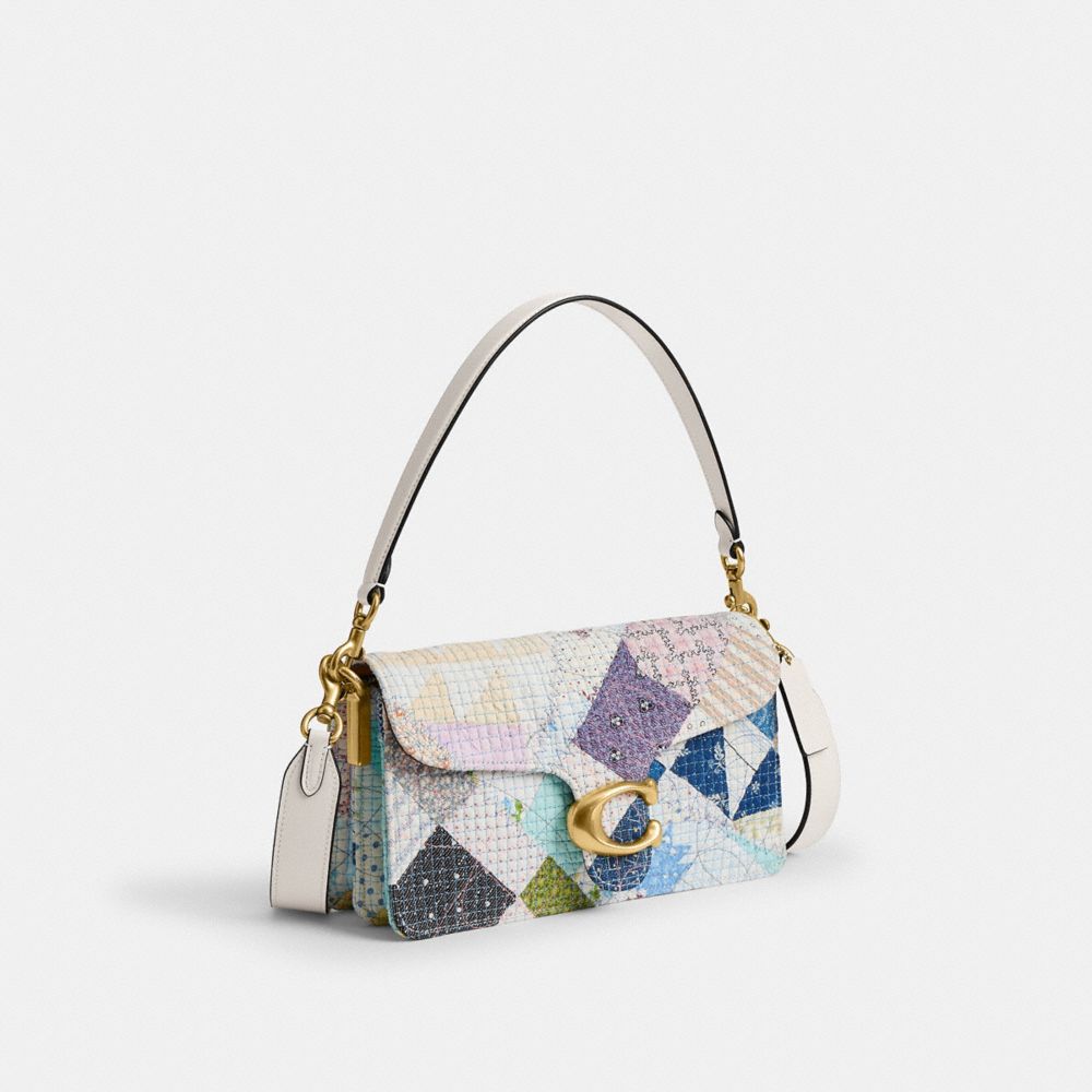 Женские сумки Coach Tabby Shoulder Bag 26 With American Craft Quilting — фото 2