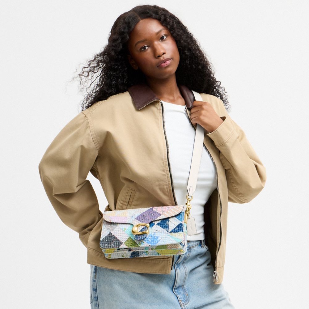 Женские сумки Coach Tabby Shoulder Bag 26 With American Craft Quilting — фото 9