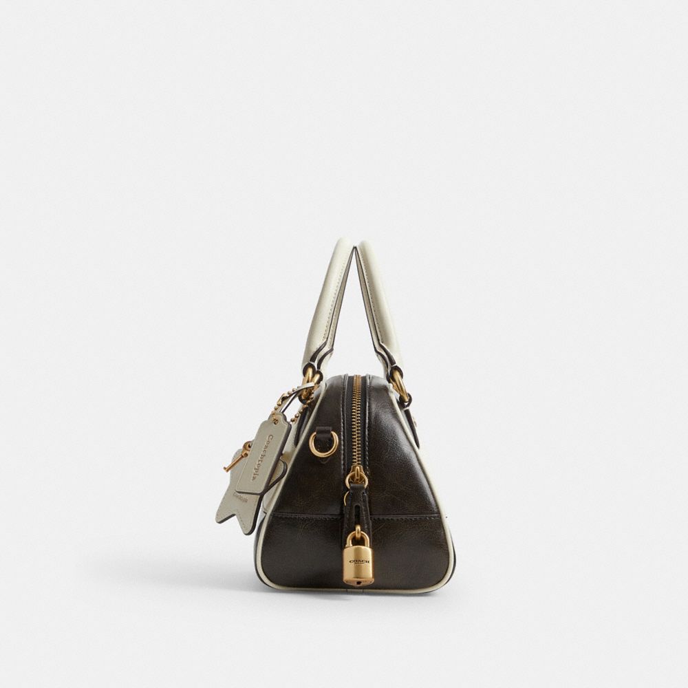 Женские сумки Coach Bowling Top Handle Bag — фото 3